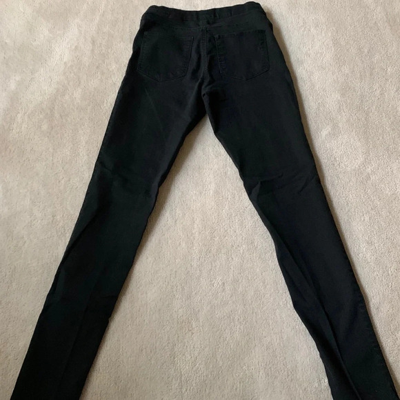 H&M Black skinny Stretch jeans size 4 LIKE NEW - Picture 9 of 10
